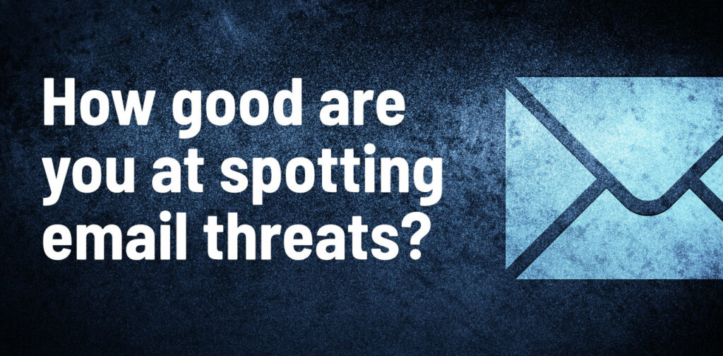 Spotting email threats