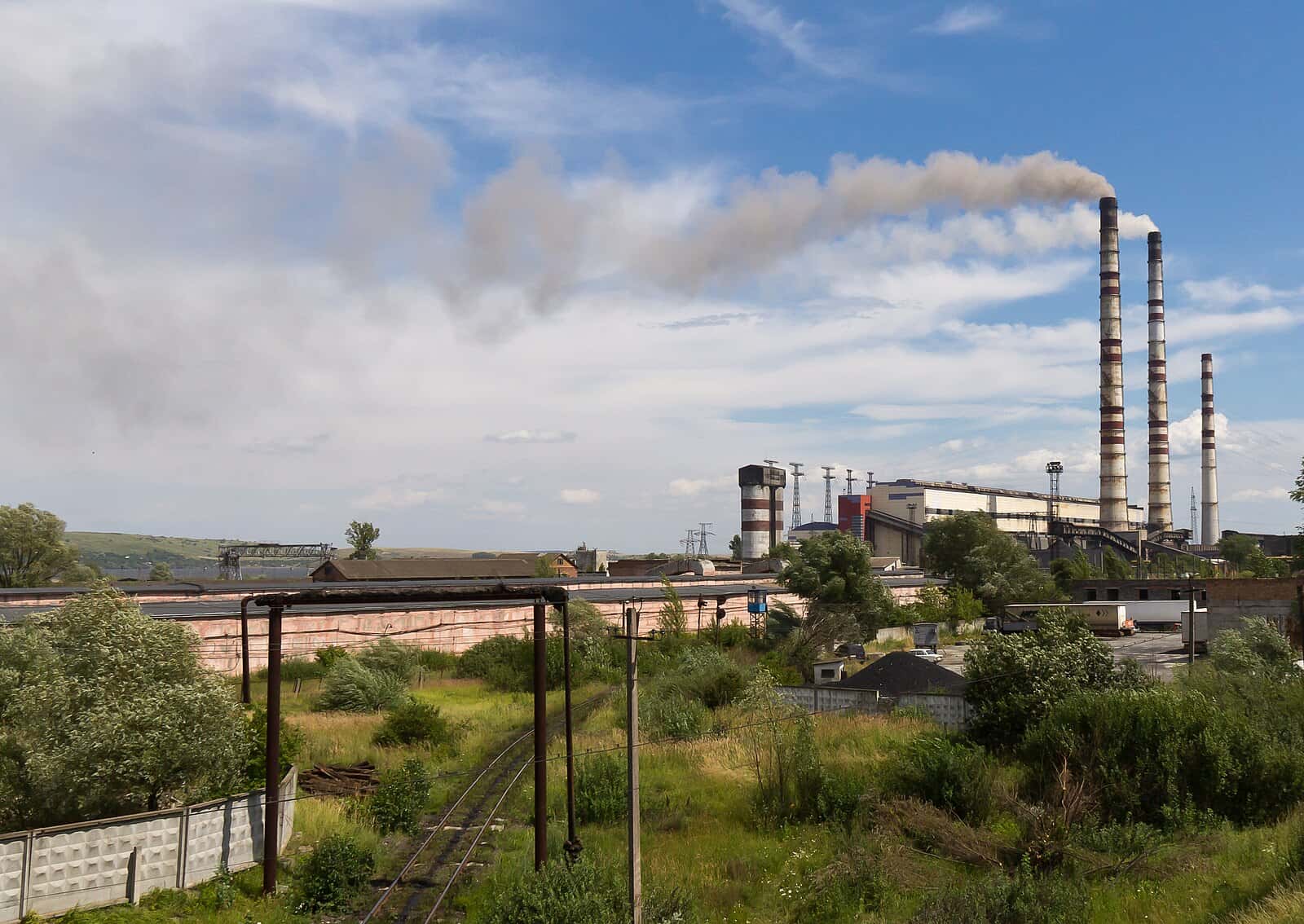 Power plant Burshtyn TES, Ukraine