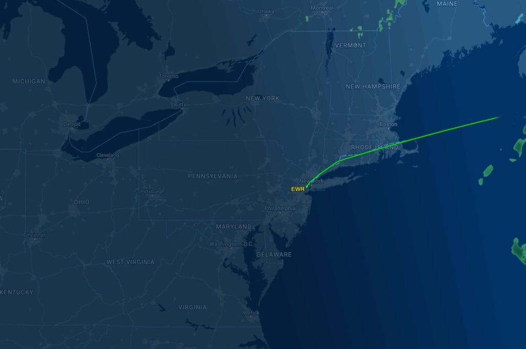 If you were a pilot, what would you do if you saw a 'certain four letter word'? 2 Flight path of United Flight 236